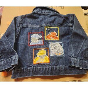 Baby Paris Vintage Boys & Dog Denim Jacket 12M